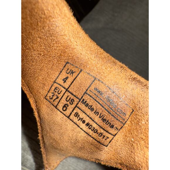 FitFlop Walk Star Leather Thong slip-on sandal Tan Womens size 6 - Picture 5 of 6